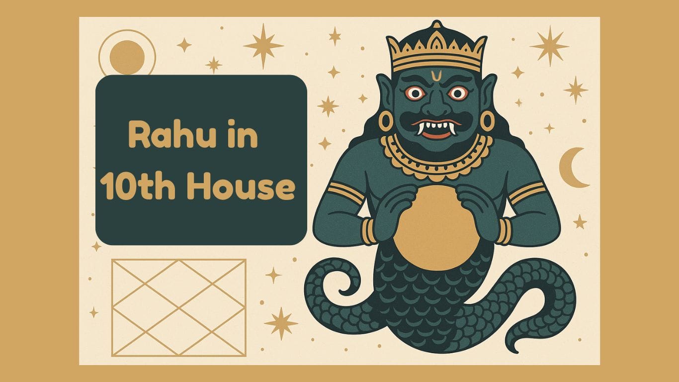 Rahu in 10th House
