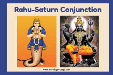 Rahu-Saturn Conjunction