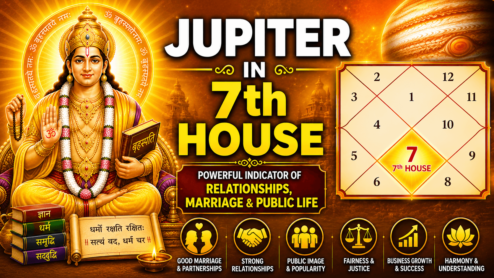 Jupiter in 7th House