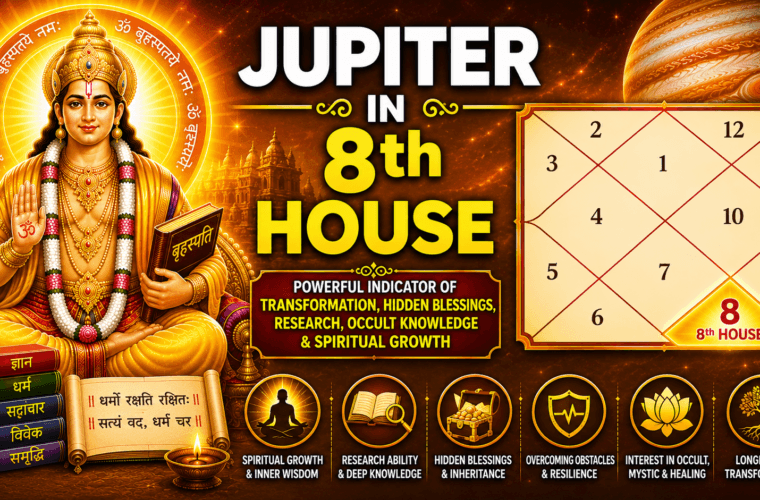 Jupiter in 8th house