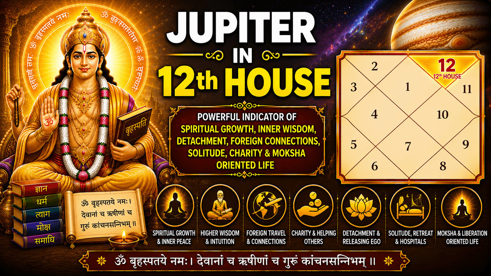 Jupiter in 12th house