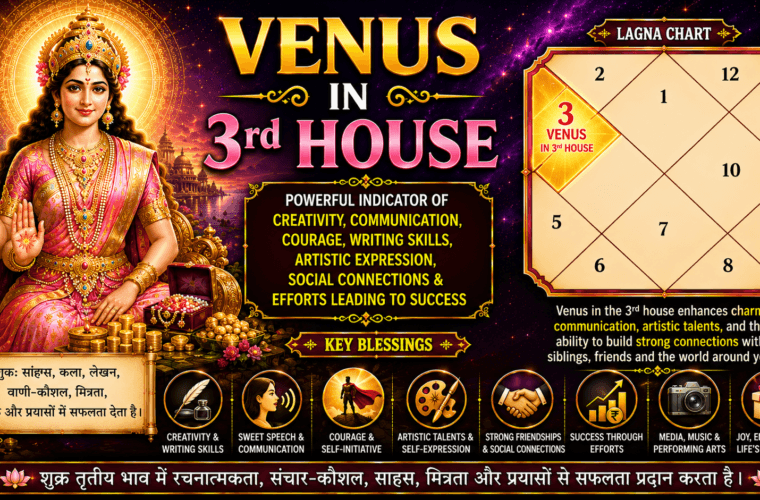 Venus in 3rd House
