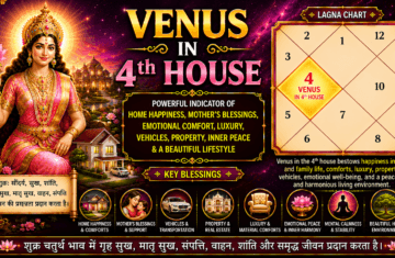 Venus in 4th House