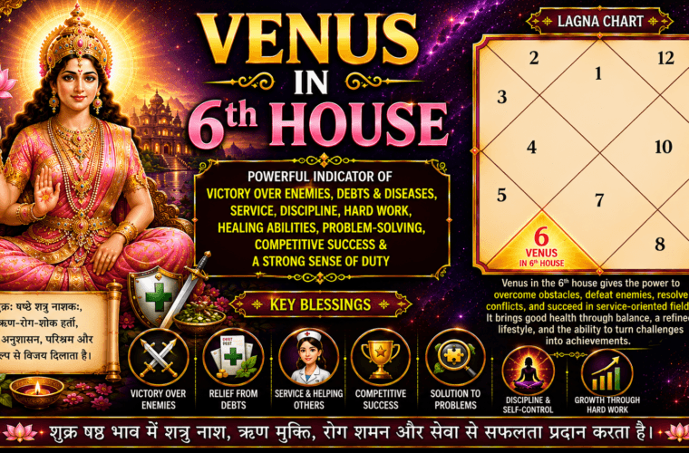 Venus in 6th House