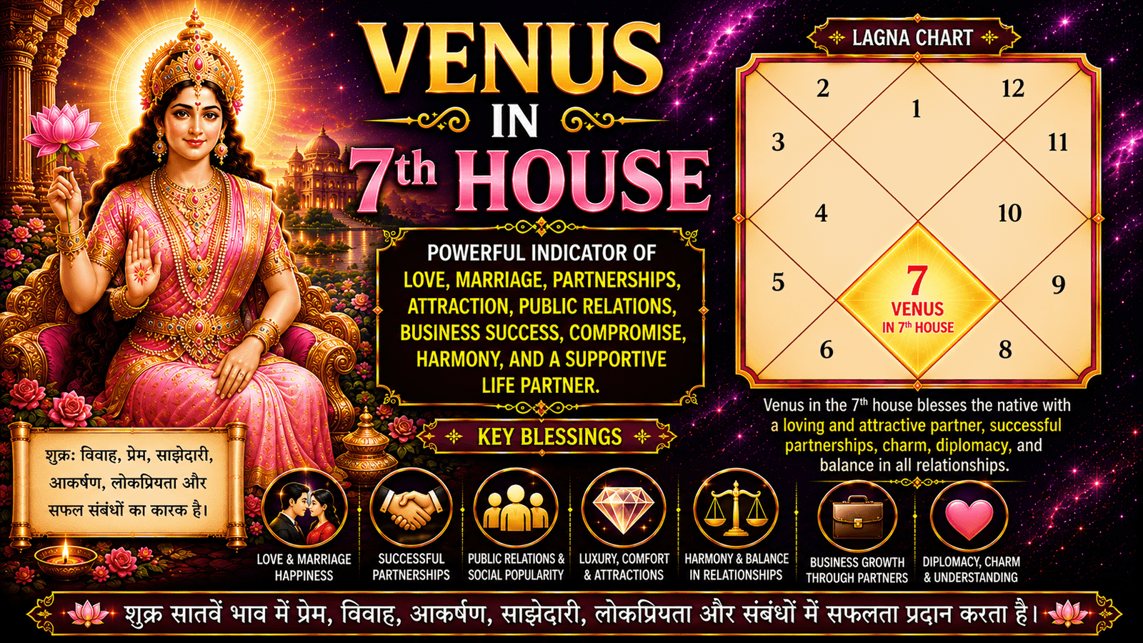 Venus in 7th House
